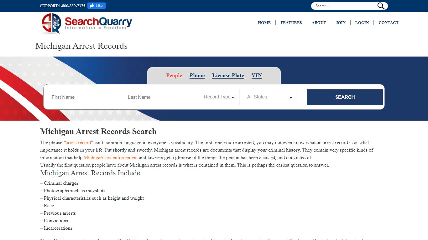 Free Michigan Arrest Records | Enter a Name to View ... - SearchQuarry